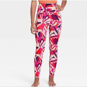 NWT Womens J Dow Fitness Black History Month Geometric Active Leggings - Sz 3X